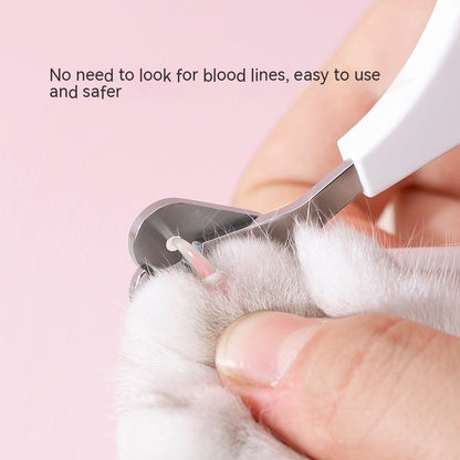 Pet Nail Clippers Anti-bleeding Exclusive For Cats Nail Scissors